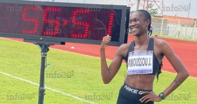 Athlétisme : Josée Amoussou affole les chronos et pulvérise le record du Gabon au 400 m