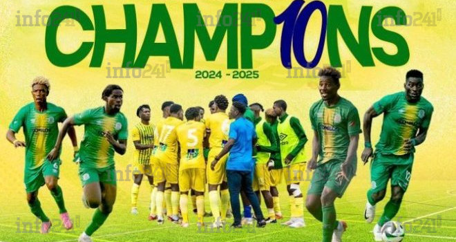 National Foot 1 : Mangasport déjà sacré champion 2025 du Gabon à six journées du terme