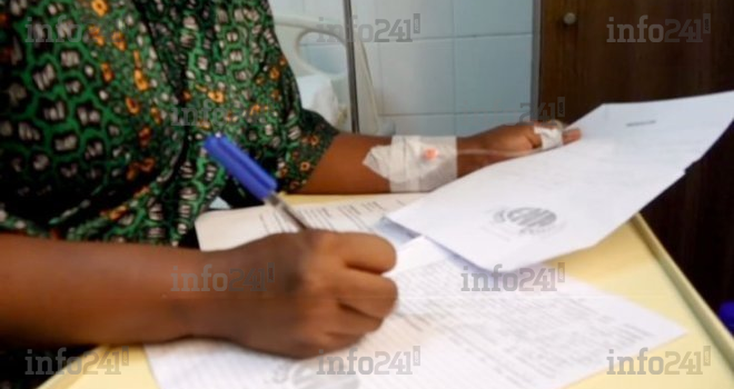 Concours de l’ENA : une jeune gabonaise alitée, passe les épreuves sur son lit d’hôpital !