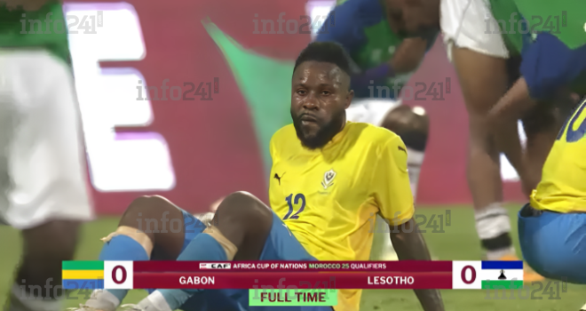 CAN 2025 : Les Panthères du Gabon butent sur le Lesotho à Franceville et se compliquent la tâche !